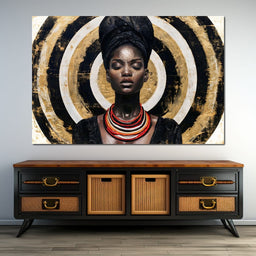 Reflections of a Golden Soul - NicheCanvas
