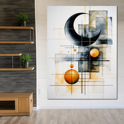 Colorful Modern Art 078 - Johanjjf - NicheCanvas