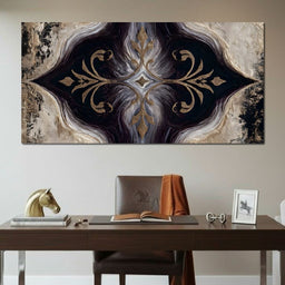 Gilded Reverie - NicheCanvas