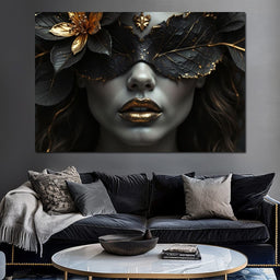 Noir Botanica - Johanjjf - NicheCanvas