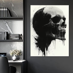 Morality's Black Veil - David Drake - NicheCanvas