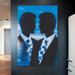 Oceanic Duality Reflections - NicheCanvas