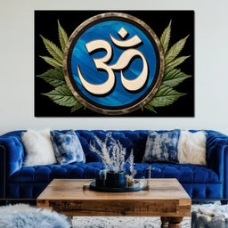 Mystical Om Symbol Reverie - NicheCanvas