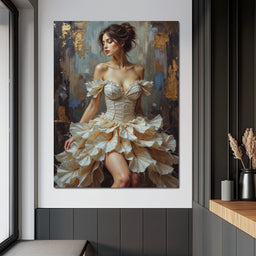 Female Portrait 334 - Johanjjf - NicheCanvas