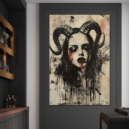 Dark Majesty Unveiled - NicheCanvas