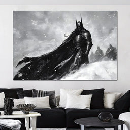 Knight of Winter Shadows - NicheCanvas