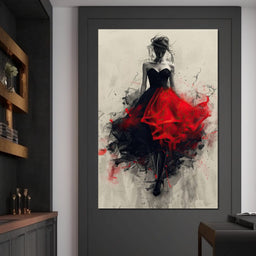 Flame of the Midnight Dance - NicheCanvas