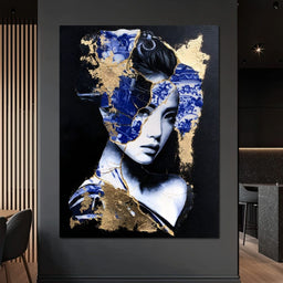 Fragile Beauty Mended With Gold - NicheCanvas