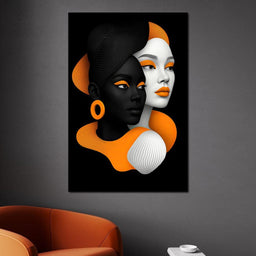 Faces of Balance - TooplesArt - NicheCanvas