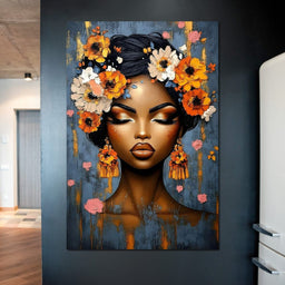 Floral Dreamer Awakens Beauty - NicheCanvas