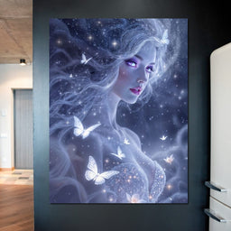 The Butterfly Nebula Queen - TooplesArt - NicheCanvas