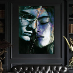 Fractured Souls Tangled Hearts - NicheCanvas