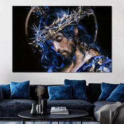 Suffering Crowned With Shattered Gold - NicheCanvas