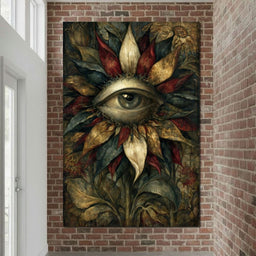 Watchful Petals Of Eternity - NicheCanvas