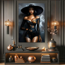 Glamorous Shadows Enigma - NicheCanvas