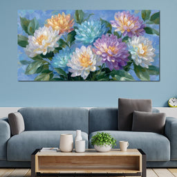 Petals of Tranquil Vibrance - NicheCanvas