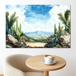 Desert Vista Dreams Alive - NicheCanvas