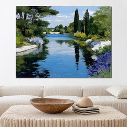 Cypress River Garden Light - NicheCanvas