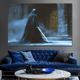 Guardian of the Gilded Realm - NicheCanvas