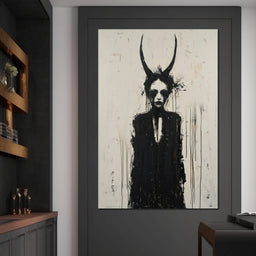 Veiled Presence of Shadows - NicheCanvas