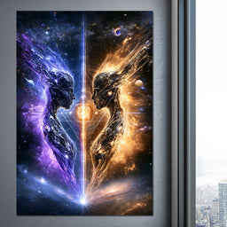 Dual Entities Of The Expanding Void - NicheCanvas