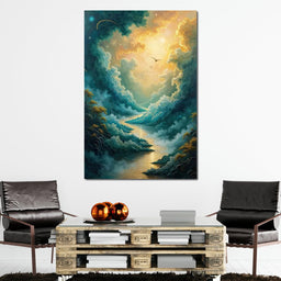 Golden Path Through Dreams - Cole Williams - NicheCanvas