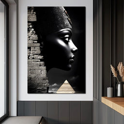 Egyptian Legacy Shadowed Majesty - NicheCanvas
