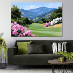 Mountain Meadow Blooms - NicheCanvas