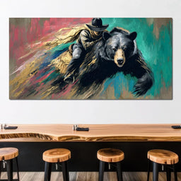 Frontier Rider of the Great Bear - NicheCanvas