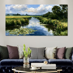 Summer Solstice Over The Still Waters - NicheCanvas