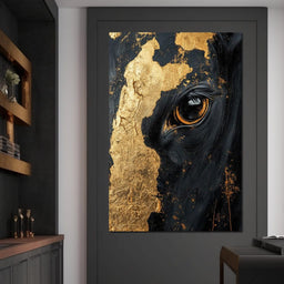 Gilded Bovine - NicheCanvas