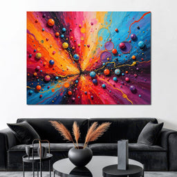 Colorful Modern Art 081 - Johanjjf - NicheCanvas