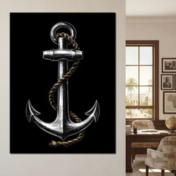 Heavy Iron Anchor - NicheCanvas