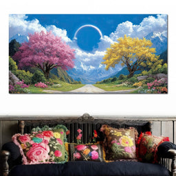 Rainbow Valley Tranquility - NicheCanvas