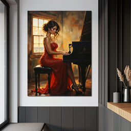 Female Portrait 345 - Johanjjf - NicheCanvas