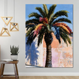 Coastal Palm Tree - NicheCanvas