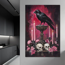 Raven's Secret Sanctuary - NicheCanvas