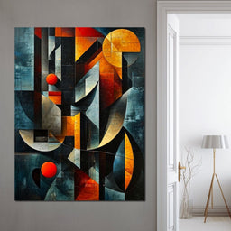 Colorful Modern Art 043 - Johanjjf - NicheCanvas