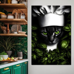 Enchanted Culinary Feline - NicheCanvas