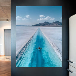 Journey Through Tranquil Waters - NicheCanvas