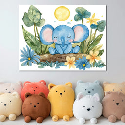Elephant Dreams in Bloom - NicheCanvas