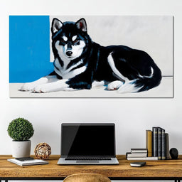 Regal Paws Poised in Silence - NicheCanvas