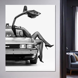 Future Female Legs - David Drake - NicheCanvas