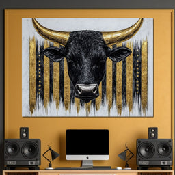 Golden Strength of Majesty - NicheCanvas