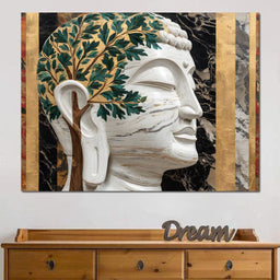 Enlightened Tranquil Oasis - NicheCanvas