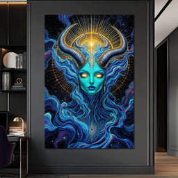 Cosmic Empress 2 - TooplesArt - NicheCanvas