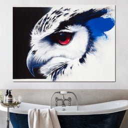 Majestic Owl Visionary Glimpse - NicheCanvas