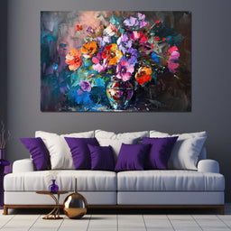 Bouquet of Vibrant Dreams - NicheCanvas
