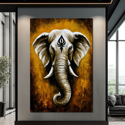 Sacred Wisdom Of The Tusker - NicheCanvas