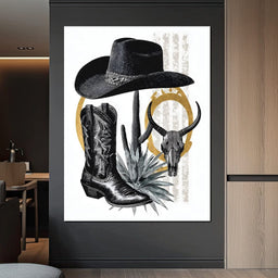 Western Frontier Cowboy Legacy - NicheCanvas